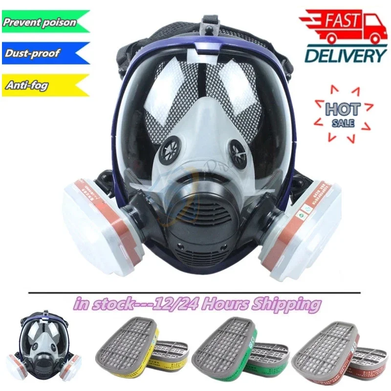 Chemical Respirator Mask 6800 Gas Mask Dust Respirator Paint