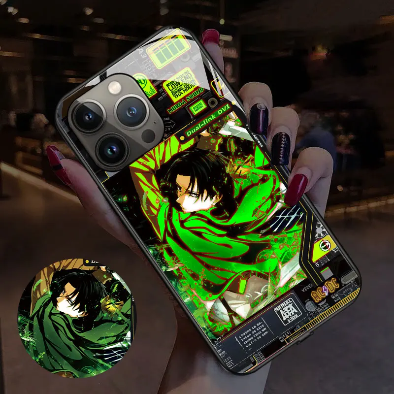 Top Anime Hot Blood Smart Custodia Per Telefono Luminosa Per Oneplus 7 8 9 10 Ace Pro Titan Phone Case