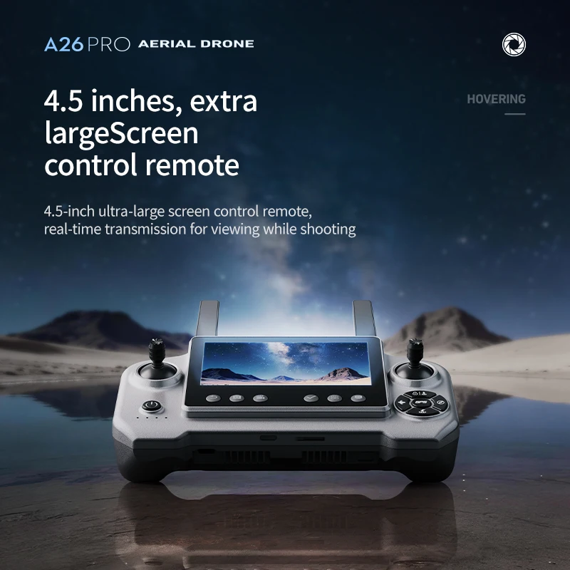 Lenovo A26 Pro GPS-дрон 4K HD с отличным изображением, флагманская тройная камера, FPV, бесщеточный складной квадрокоптер для предотвращения препятствий thumbnail 2