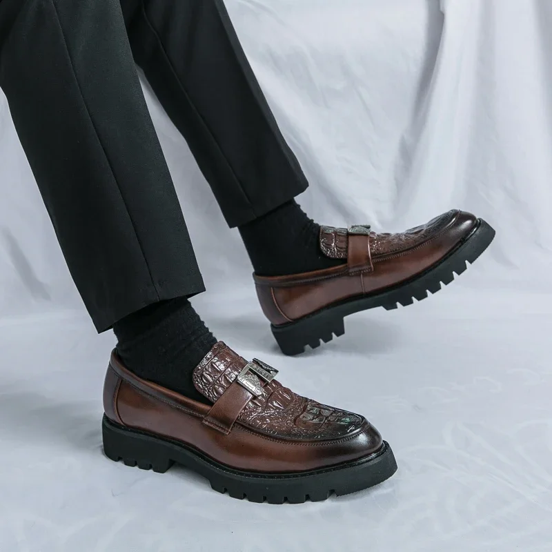 S29e27c6ff4ce48708ee0e84946149e94l Stylish VIPOL White Loafers for Men Slip-On Dress Shoes for Parties