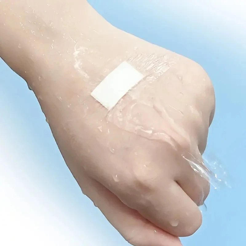 Wound Bandage 100pcs Waterproof Breathable Adhesive Bandages Dressings Multi-Scenario Use Bathing Swimming Outdoor Activities