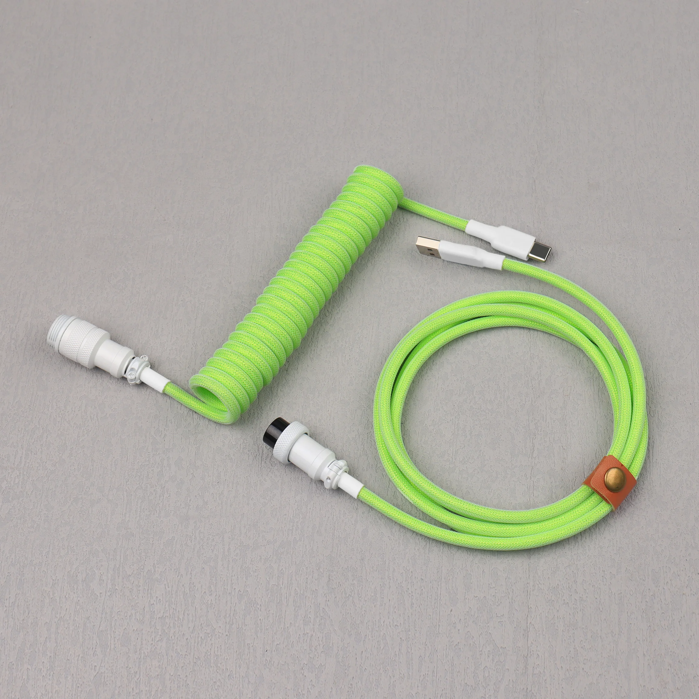Cabo Espiral, PC Desk Acessórios, Conector para PC