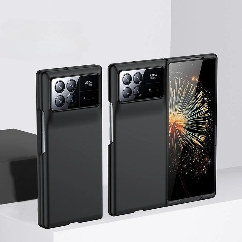 

PC Hard Shell Phone Case For XiaoMi Mix Fold 3 Solid Color Fold3 Protective Cover