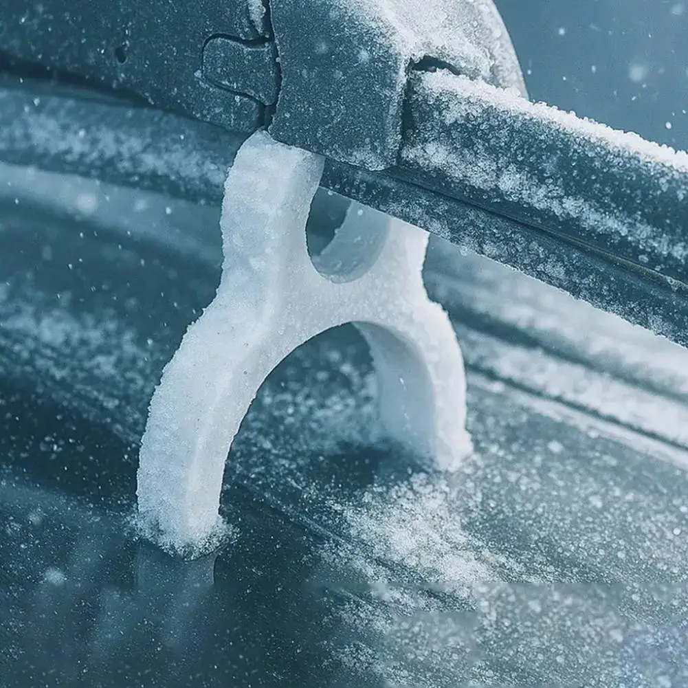 자동차 앞유리 와이퍼 방한 브래킷 와이퍼 눈 방지 미끄럼 방지 자동차 액세서리 와이퍼 랙 보호 겨울 클립