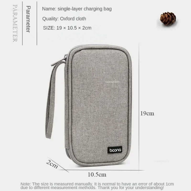 Cable Storage Bag Waterproof Digital Electronic Accessories Organizer Portable Travel Cable Organizer Case for Charger