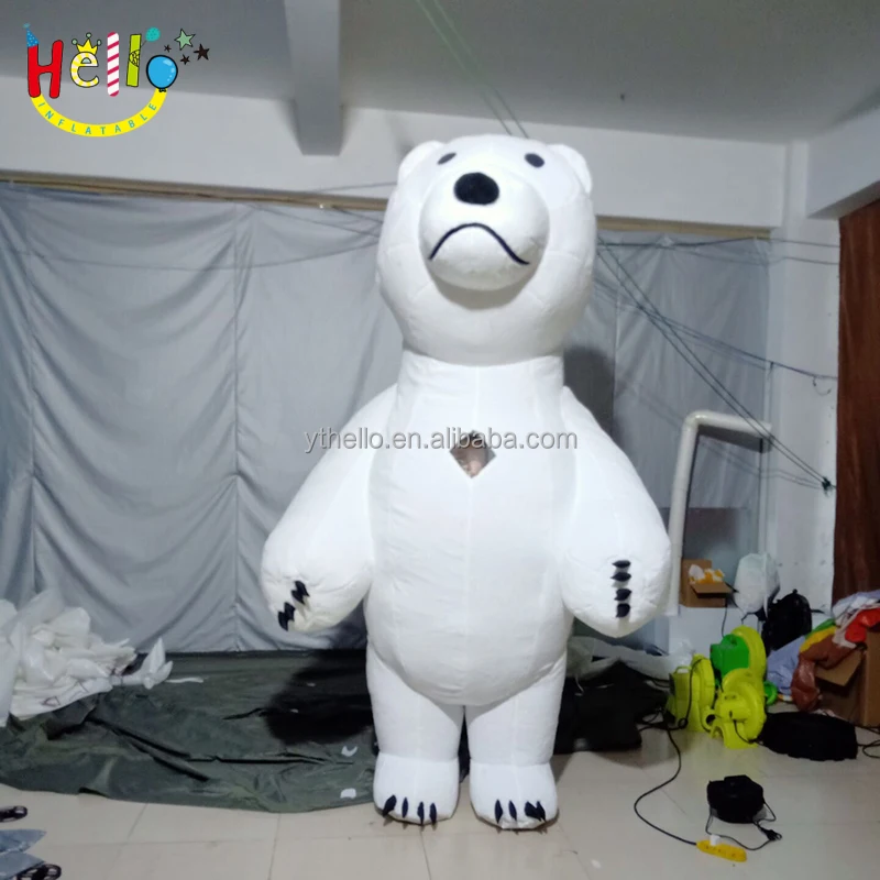 Inflatable Animal Suit Polar Bear Inflatable Performance Costumes