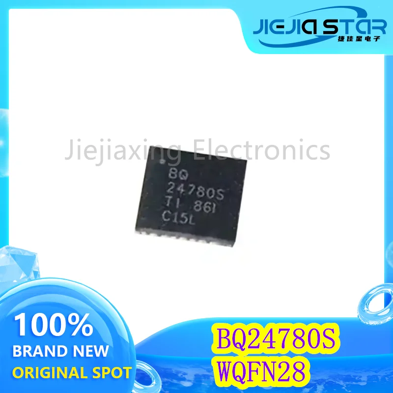 

2 pieces BQ24780SRUYR BQ24780S 100% brand new and original imported WQFN-28 battery charger IC chip electronics