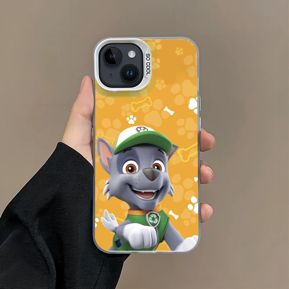 Paw Cartoon Animal Patrols Candy Matte Shockproof Phone Case