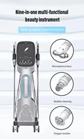 2025  high quality 9 in Oxygen Therapy Jet Peel Face Lifting Hydro Microdermabrasion Oxygenation Infusion Aqua Facial Device 2