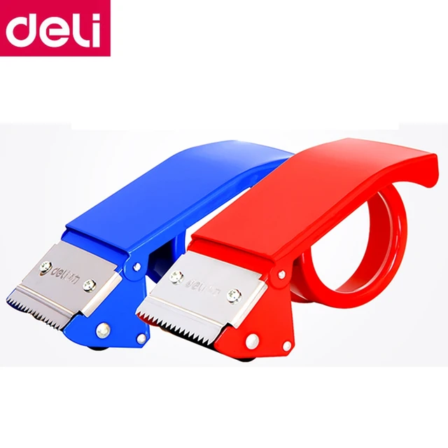 Deli 801/802 Metal Hand Tape Cutter Tape Dispenser For max. 60mm