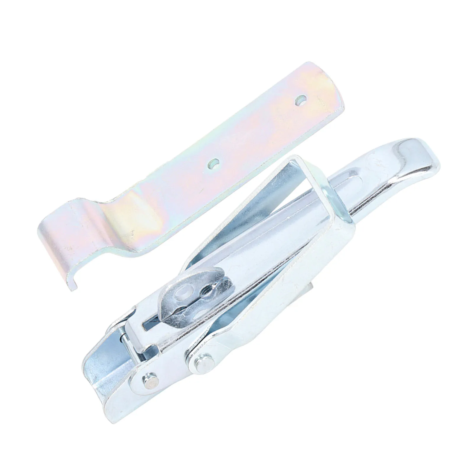 Trailer Lift Door Latch Heavy Duty Over Centre Body Clamp with Catch Plate for RVs Campervans