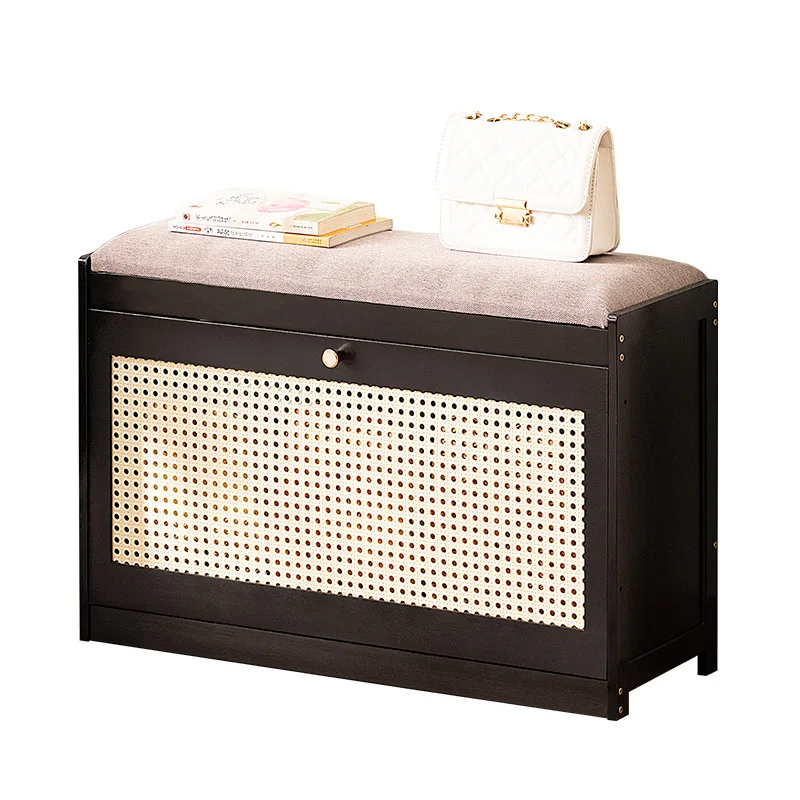 

Door Home Can Sit Stool Into The Door Long Shoes Stool Into The Household Light Luxury and High Sense