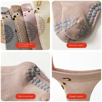 Baby Knee High Crawling Socks Toddler Kids Safety Knee Pad Protector Cartoon Long Socks Newborn Baby Items Accessories 3