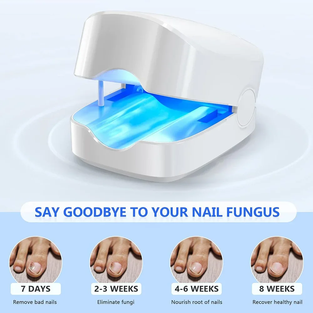 Nagelbehandlungsgerät zur Reparatur von Zehen- und Fingernägeln, Behandlung von Nagelpilz (Onychomykose), Lasernägel mit Pilzen zur Entspannung_voghion.com