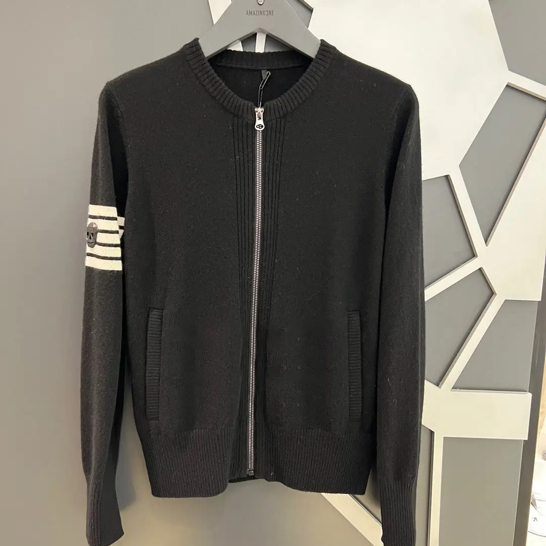 AMAZINGCRE Women's Golf Clothing Slim-fit Wool Casual Soft Warm Long-sleeved Knitted Sweater