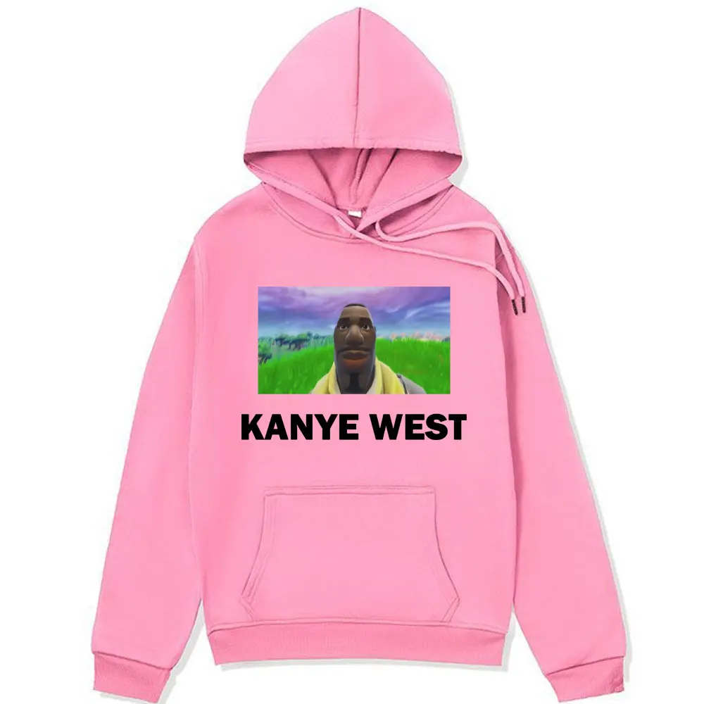 Rapper Kanye West Graphic Hoodies Men Women Fashion Harajuku Hooded Sweatshirts Hip Hop Oversized Long Sleeve Pullover Hoodie