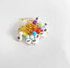 10pcs/set (0-9) colorful counter number earring hooks for diy wool findings 4