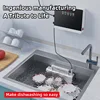 Ultrasonic Dishwasher Portable Household Sink Dishwasher No Installation Dishwasher Automatic Cleaning Machine 3