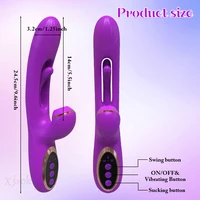 Tapping Flapping Vagina Vibrator für Frauen Clit Sucker Kaninchen Saugen G-Punkt Vibrator Weiblicher Masturbator Sexspielzeug für Frau 5