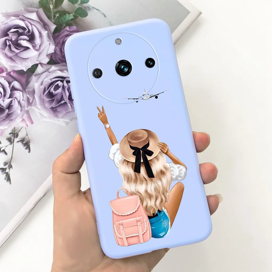 Fashion Moon Design Soft Silicon Protective Phone Case