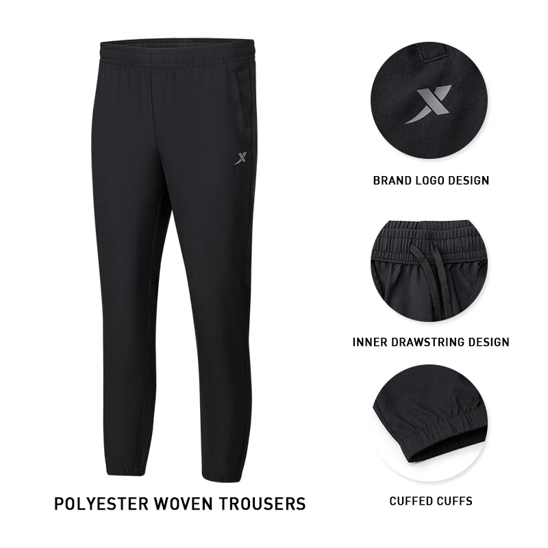 Xtep Woven Trousers Women 2023 Summer Thin Section Women's