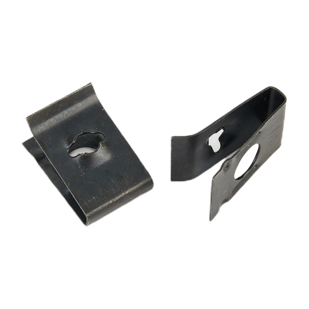 

High Quality Hot Sale Brand New Durable Clips 17mmx10.5mm 20 Pcs Bumper Fender Metal Motorcycles Trucks U-Type