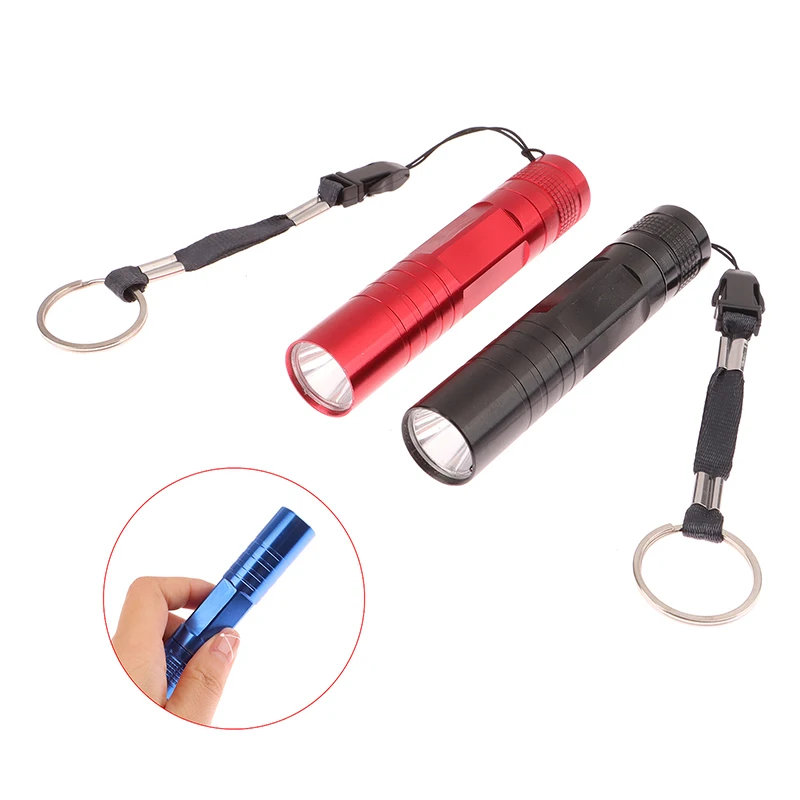 

Pocket Torch Powerful LED Lantern Portable Mini Flashlight No. 5 Battery (AA Battery) Hard Light Flashlight For Outdoor Use 1PC