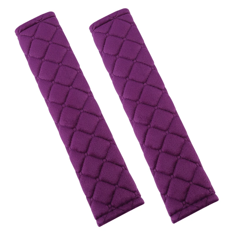 Seat Belt Covers Adjustable and Comfortable Seat Belt Covers in Soft Velvet Fabric Perfect for Car Truck SUV Backpacks