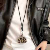 Nouveau petit sac en cuir pour femmes, pendentif Long collier Style coréen, accessoires de mode, Vintage polyvalent, longue chaîne à lanière 4