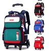 Astronaut Backpack for Girls Boys Children School Bag With Wheels Trolley Backpack Schoolbag Rolling Wheeled Backpack Book Bags 6