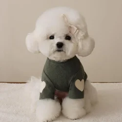 Cozy Love Bear Teddy Pet Hoodie - M (Dark Blue)