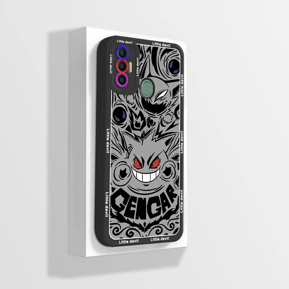 Cute Cartoon Flowers Silicone Phone Case - Soft Back Cover