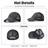 SLECKTON Custom Baseball Cap for Women and Men Fashion Design Brand LOGO Letter Embroidery Hats Mesh Hats Unisex Wholesale 2