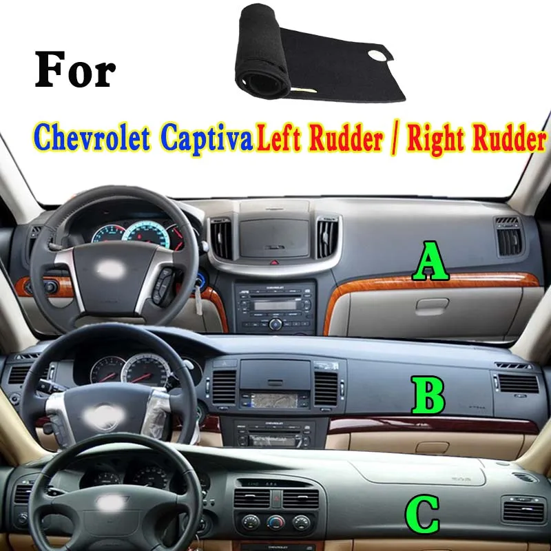 

For Chevrolet Epica Dashmat Dashboard Cover Instrument Panel Insulation Sunscreen Protective Pad Ornaments