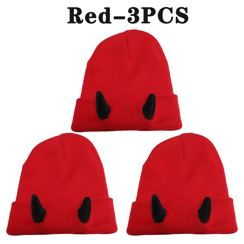 red 3pcs