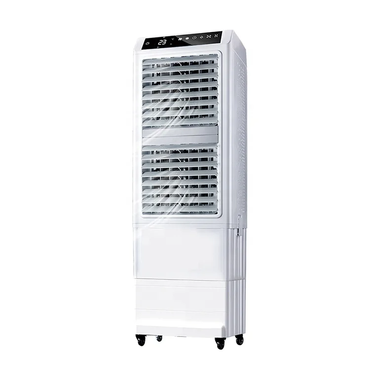 

Popular high quality Best price Auto swing 300W Copper motor Centrifugal fan motor 45L Remote evaporative air cooler industrial