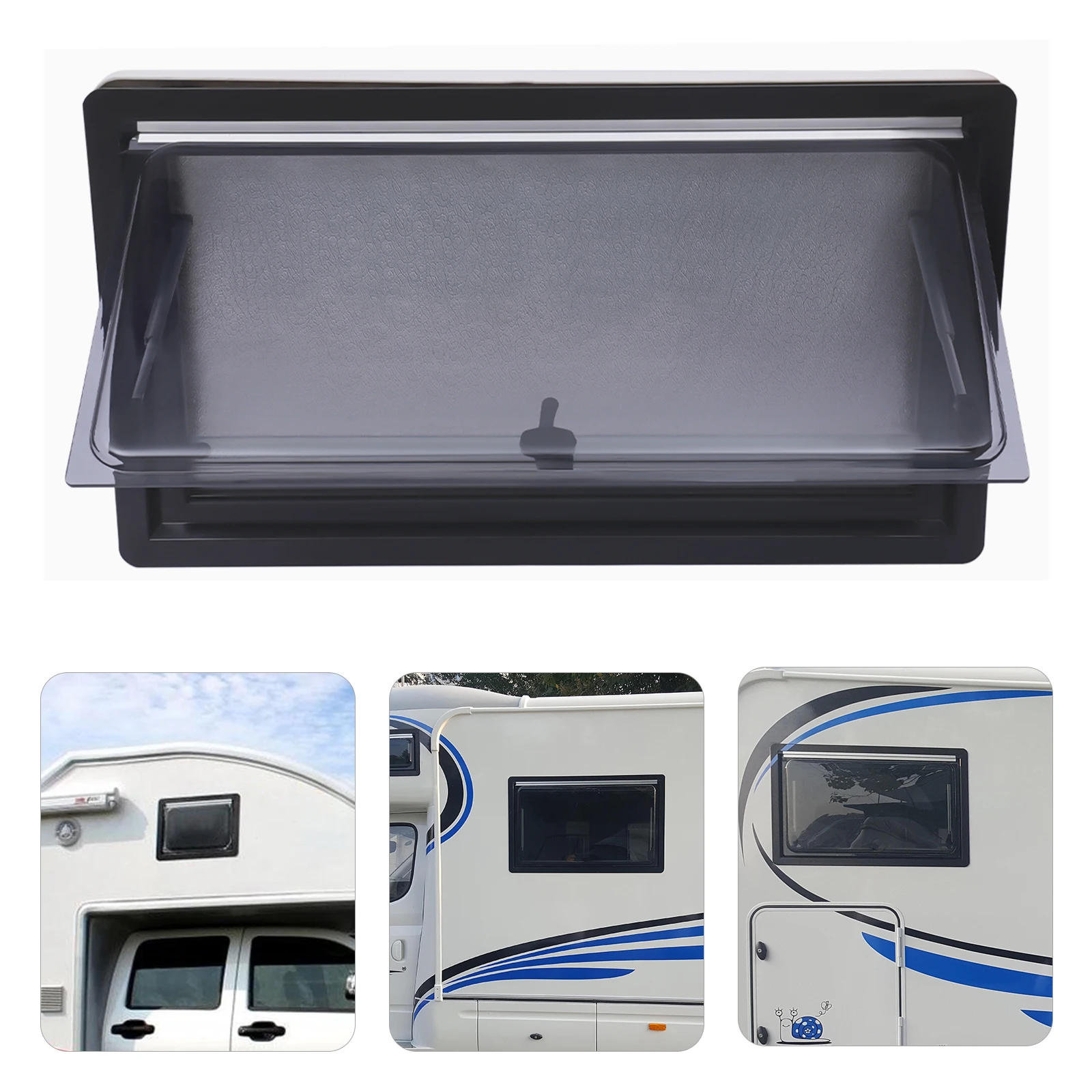 

Motorhome Window，Caravan Exhaust windows Side(Insect screen 90X50cm)