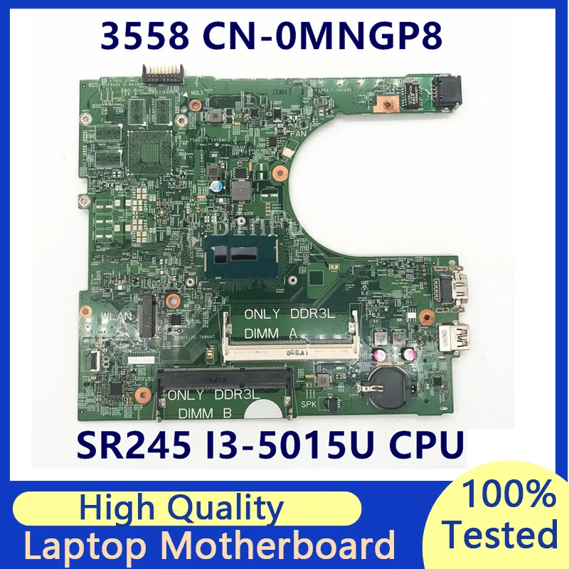 CN-0MNGP8 0MNGP8 MNGP8 Mainboard For Dell Inspiron 3558 3458