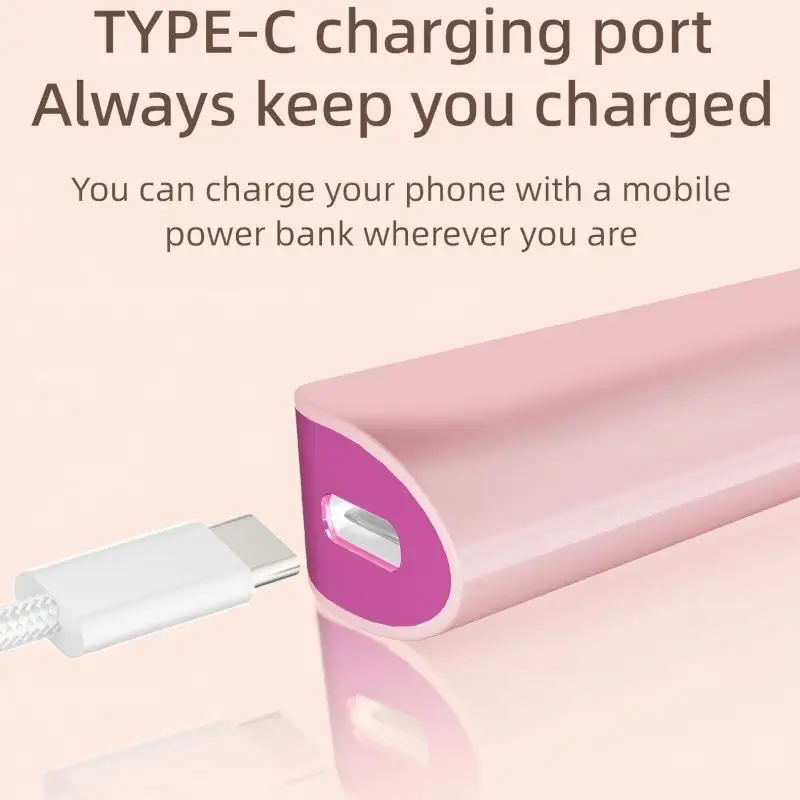 Women Hair Remover Rechargeable Dermaplane Razor with Light 6 Replaceable Blades Facial Exfoliation Hair And Fuzz Removal Tool