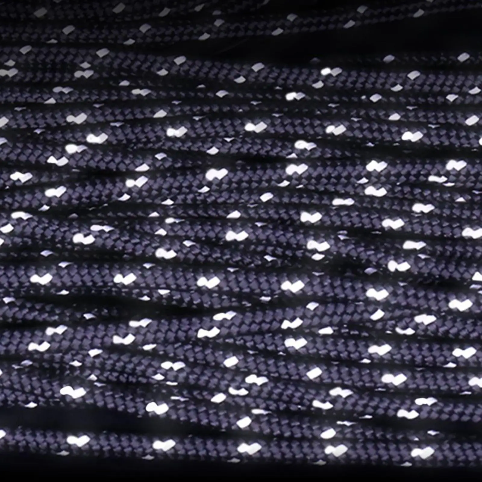 5X 4 Meter 4mm Reflective guyline Rope Tent Nylon Cord Fluorescent