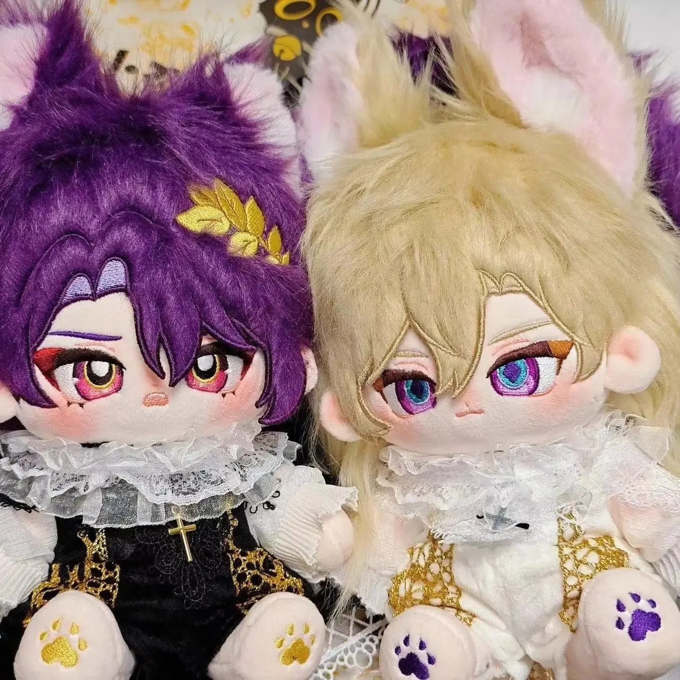 

NEW Game Honkai: Star Rail Aventurine Cosplay Soft Plush Doll Body Dango Dress Up Stuffed Toys Dolls 20cm Mascot Figures Gift