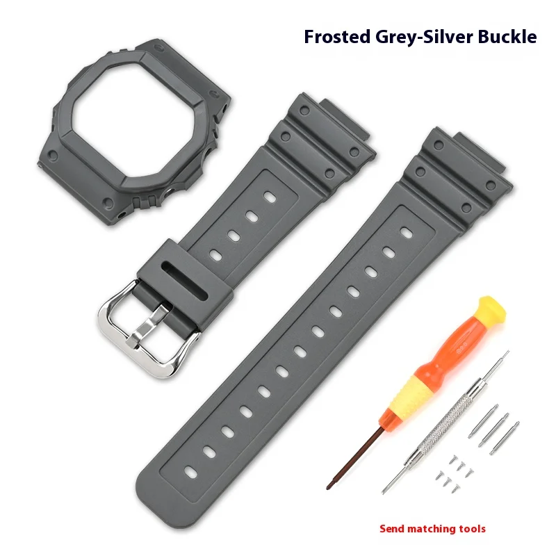Silicone Rubber Strap Case for G-Shock Watch Accessories