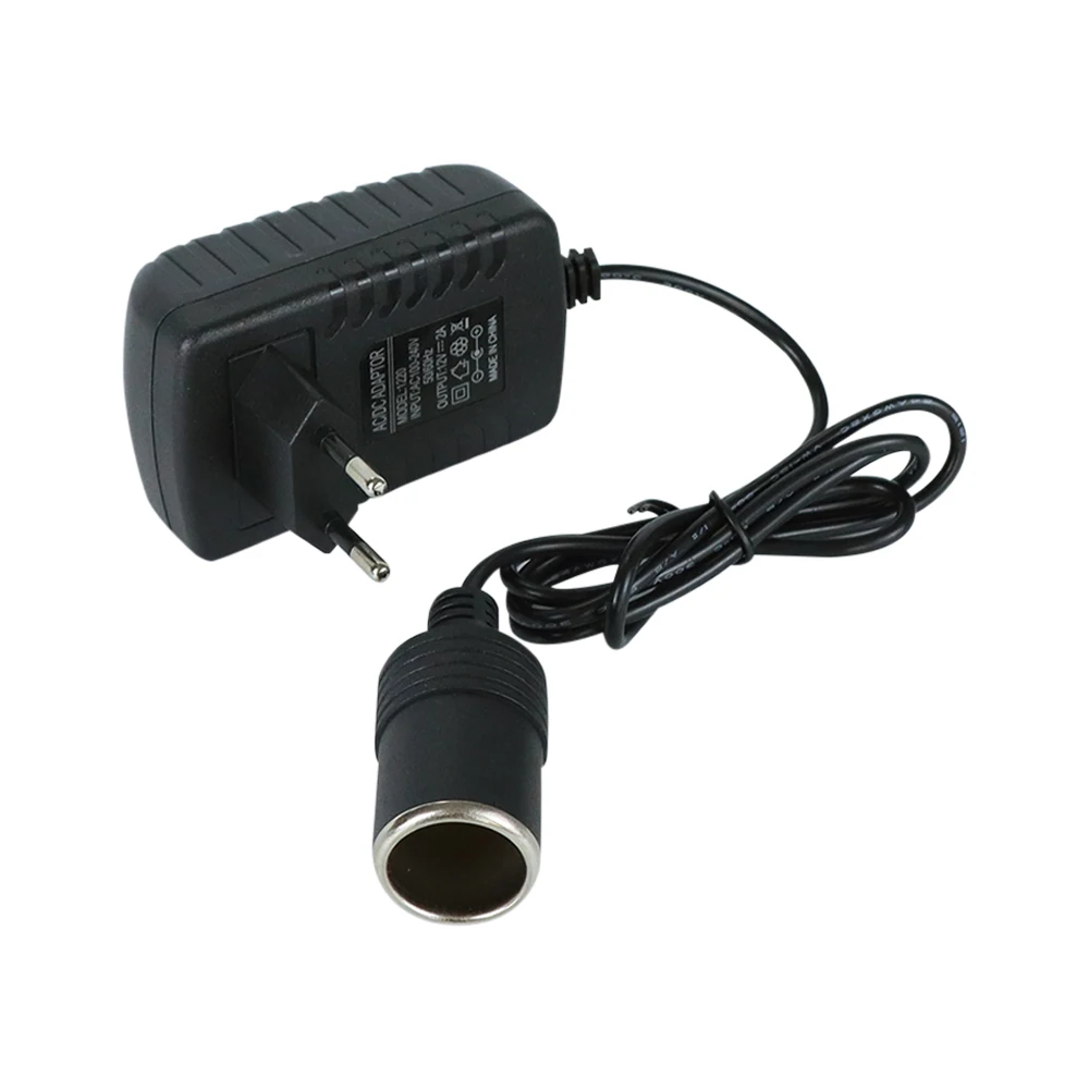 가정용 담배 라이터 어댑터 전원 어댑터 소켓, 미국, EU, UK, 220V 12V