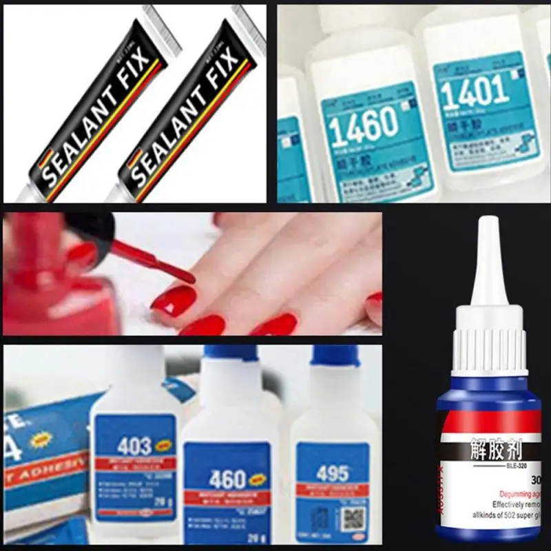 1-5PCS 30g Offset Adhesive Etractant Home Tool Leaning Glue Universal 502 Glue Remover Multifunctional Quick Drying
