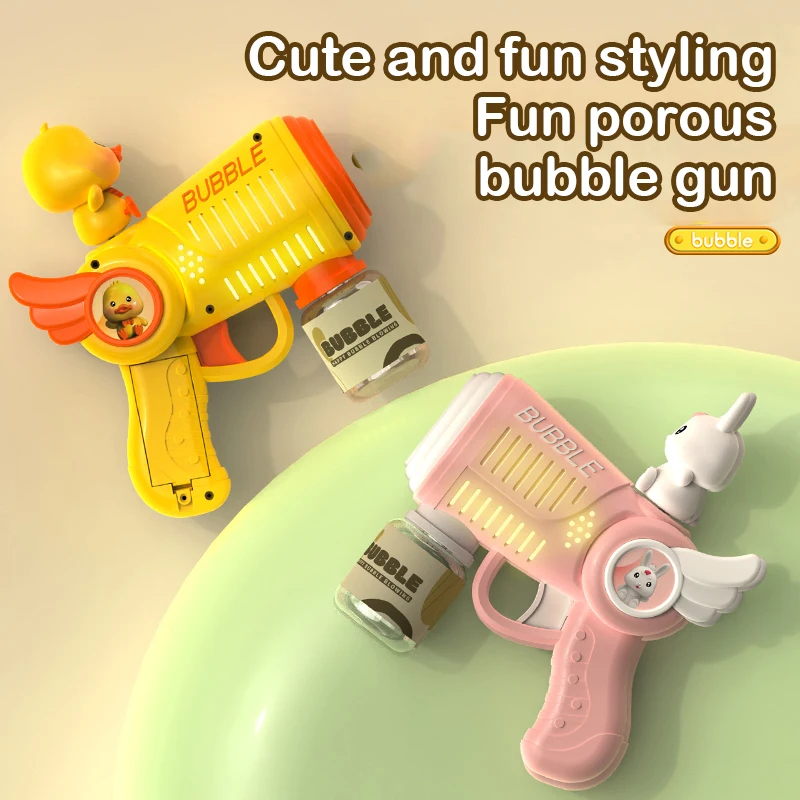 Bubble Blowing Toy Fully Automatic Bubble Blowing Toy Bubble Gun Outdoor Machine Gift Holiday Gift Toy