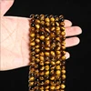 Wholesale Natural Yellow Tiger Eye Stone Bead Loose Spacer 4 6 8 10 12mm For Jewelry Making Diy Necklace Bracelet Accessoy 6