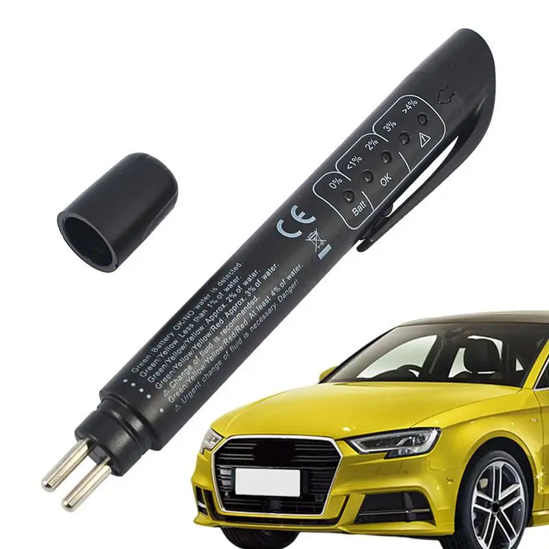 Car Brake Oil Tester Automobile Check Pen Design Portable Moisture Analyzer Accurate Oil Quality Testing Tool For Car Accessory