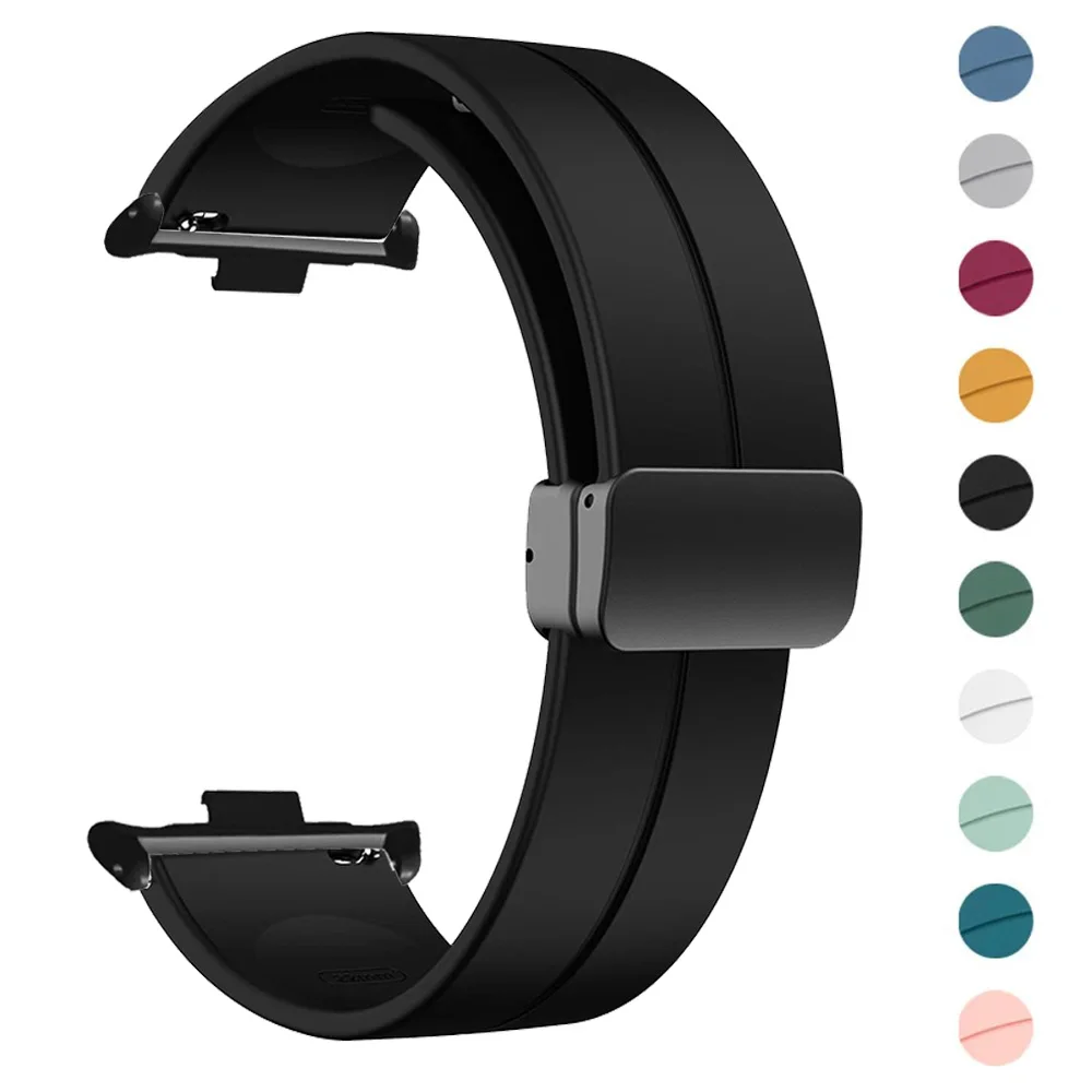 Magnetic Sports Silicone Wristband Bracelet - Universal Fit Watch Accessory