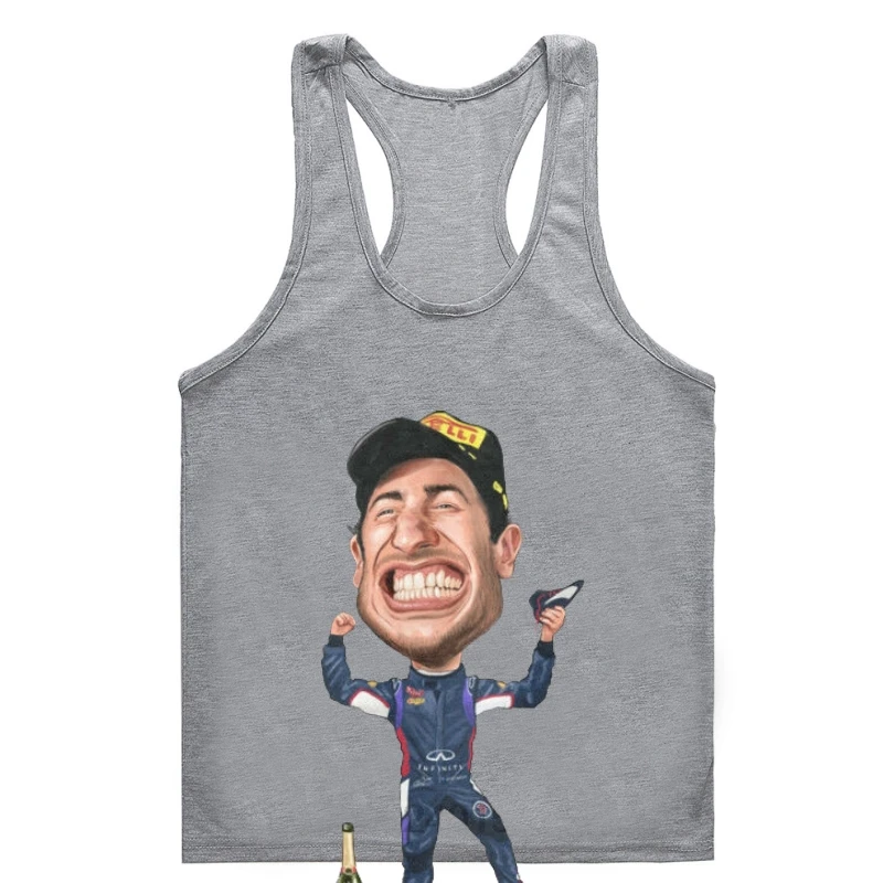 

Daniel Ricciardo 2017 Men White Gym t-gym tank top men man tank top men