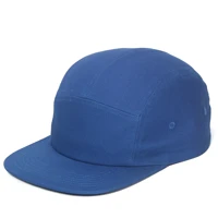 New 5 Panels Cap Flat Bill Running Hat Cotton Blank Camping Hats Low Crown Classic Adjustable for Men Women 1
